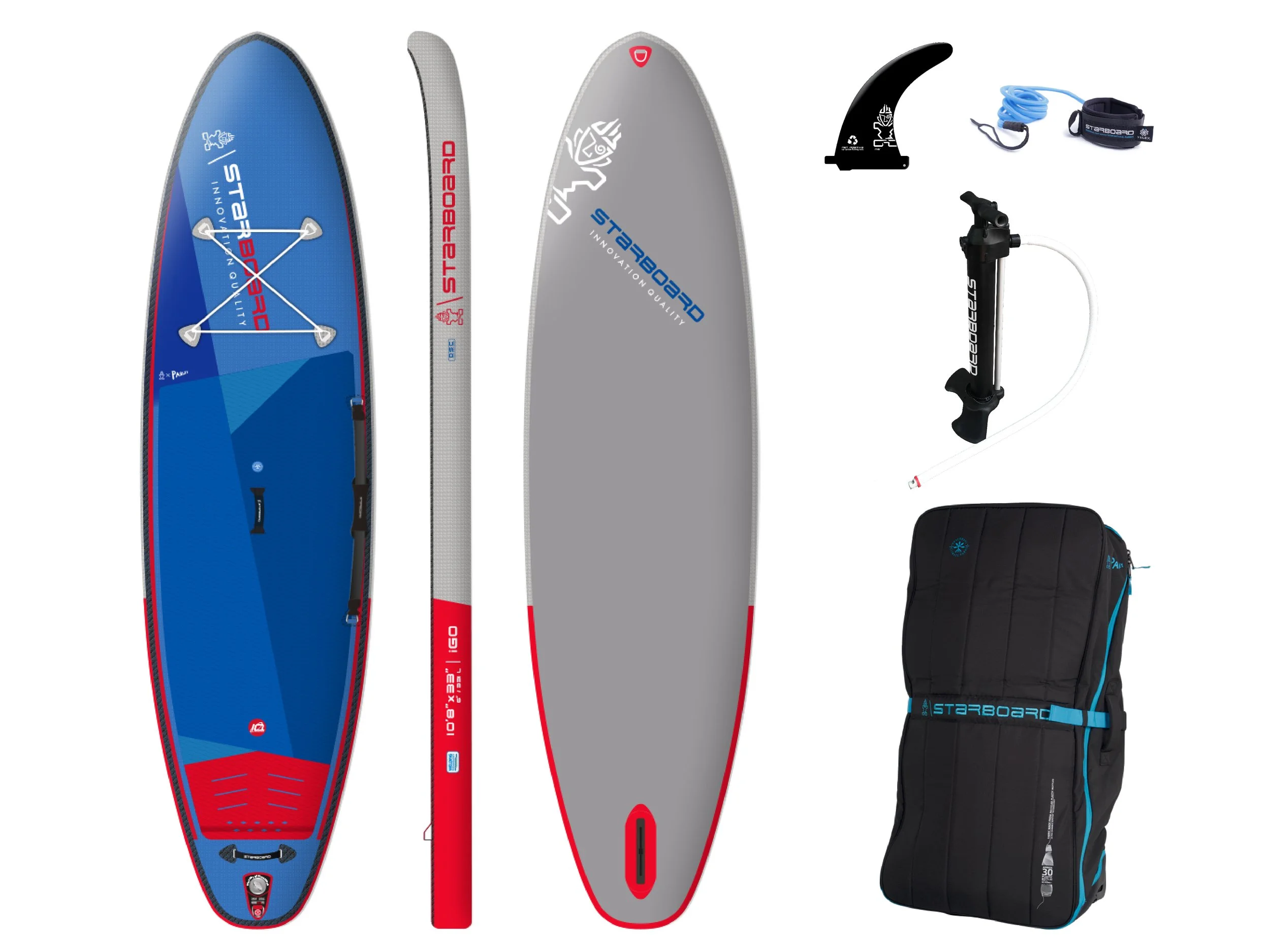 STARBOARD iGO DELUXE SC INFLATABLE SUP 10'8